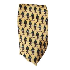 VTG 1995 Warner Bros. Marvin the Martian Silk Tie